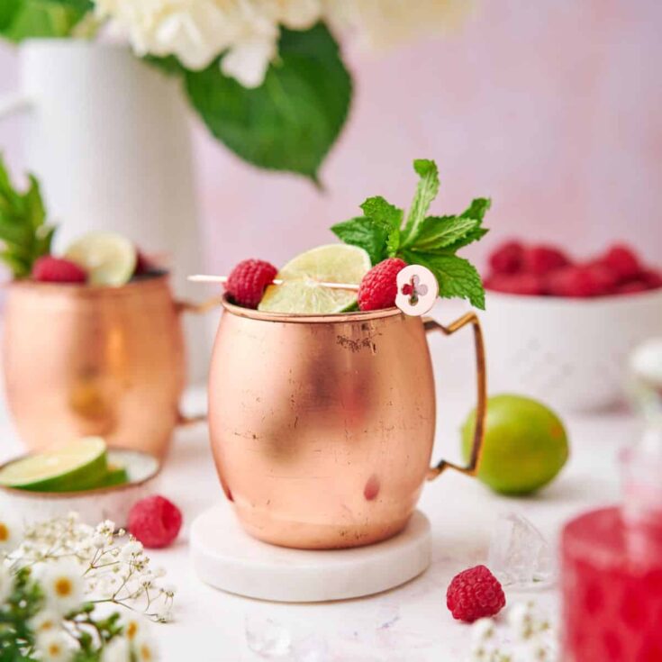 Image for Raspberry Mule Cocktail Recipe