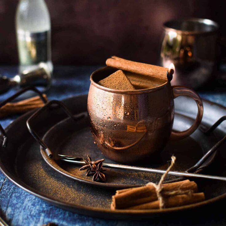 Image for Chai Moscow Mule with Burnt Cinnamon