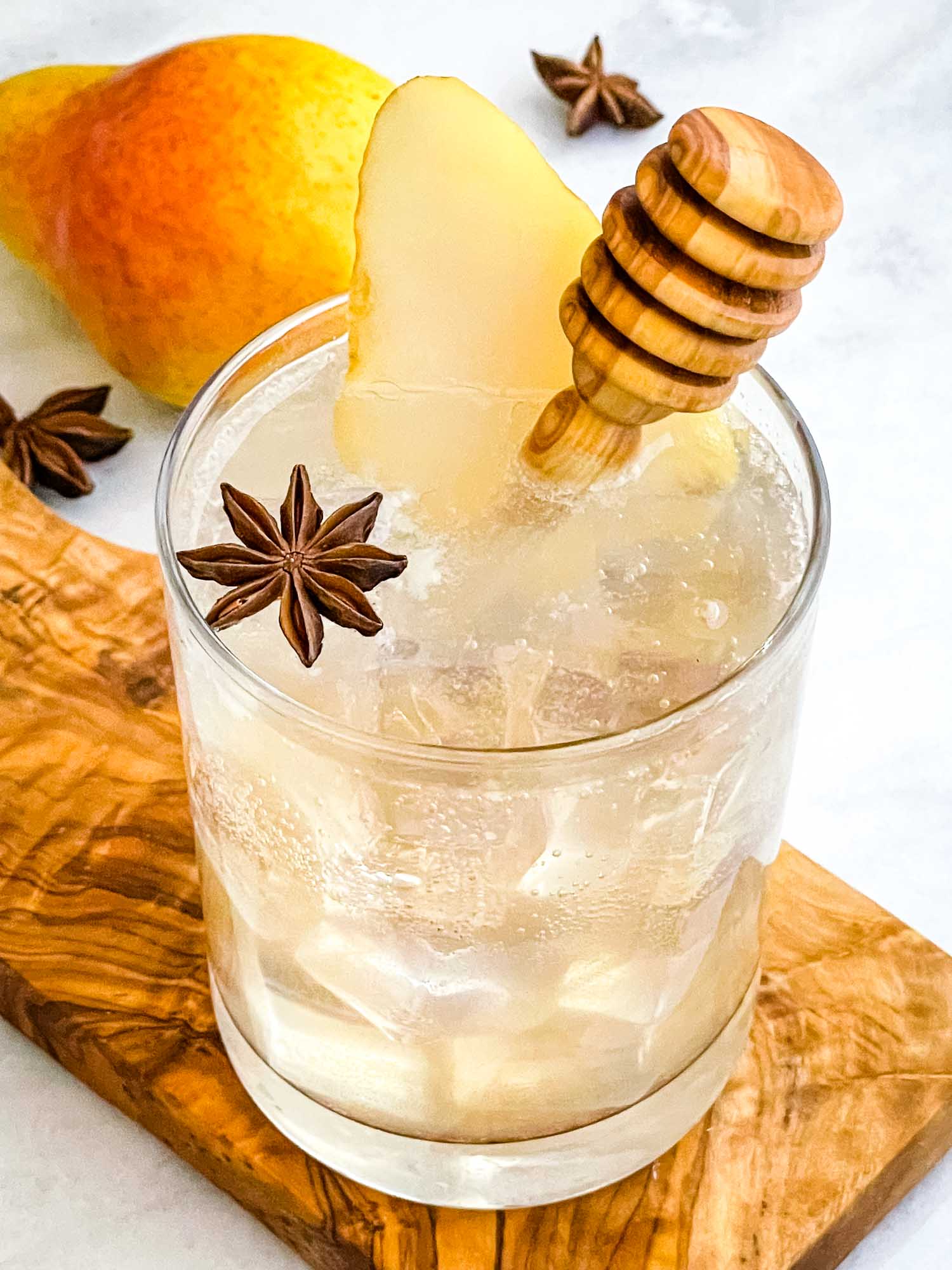 Honey Pear Collins