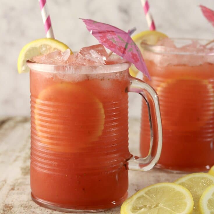 Image for Strawberry Lemonade {with Real Strawberries}