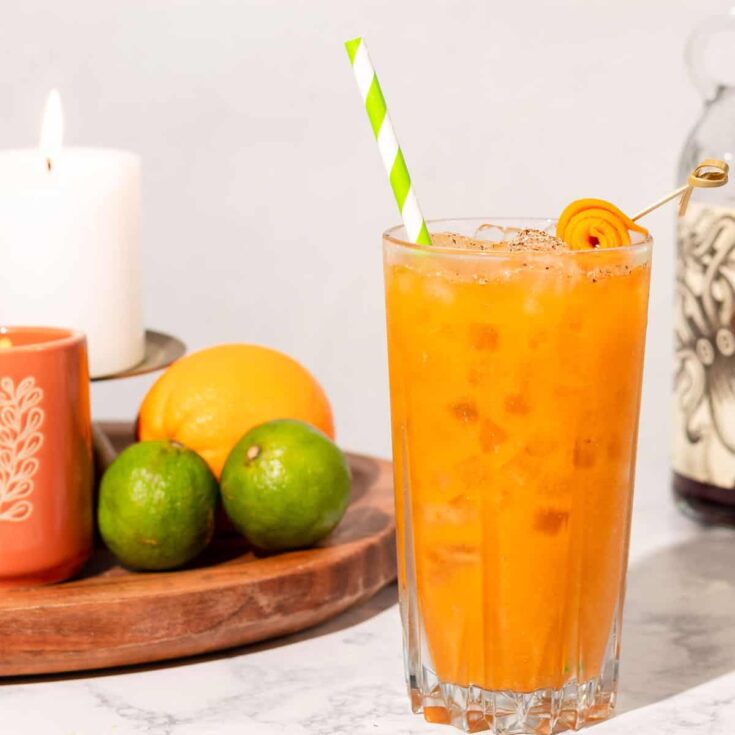 Image for Pumpkin Spice Dark and Stormy Fall Rum Cocktail